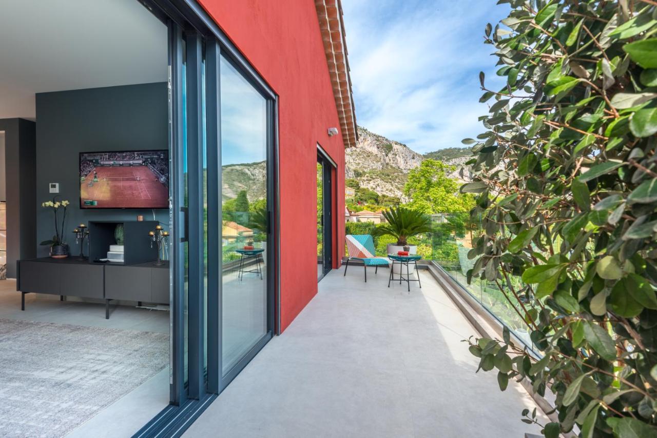 Deluxe Villa Graziella 200 M From The Beach Eze Exterior photo