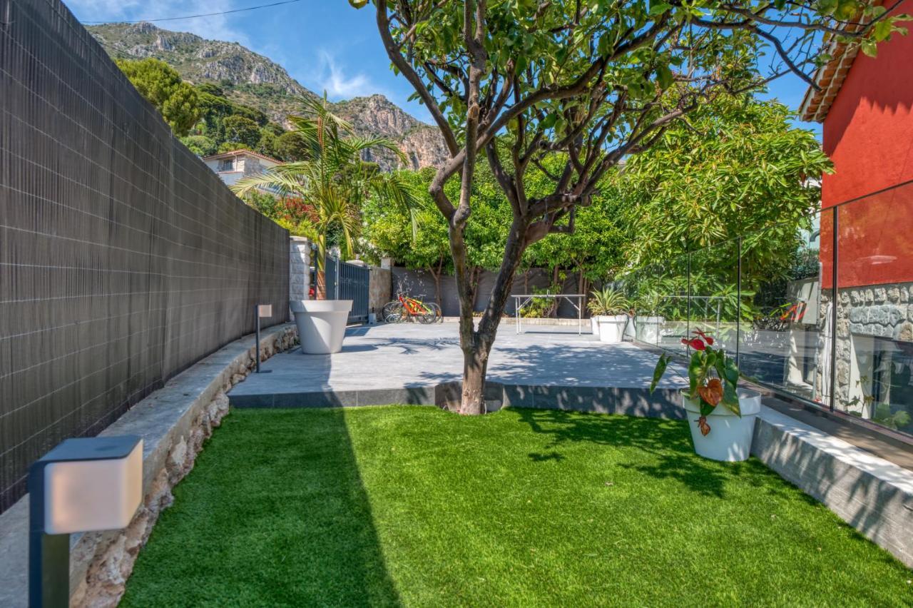 Deluxe Villa Graziella 200 M From The Beach Eze Exterior photo